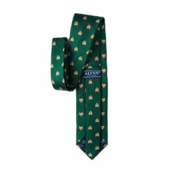 Wild Attire Inc. Stone Cold Fox Green Silk Tie