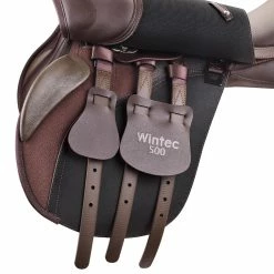 Wintec 500 All Purpose Saddle 16 Wintec 500 All Purpose Saddle -Farm House Tack Sales Shop W 500AP GirthingSystem Brn