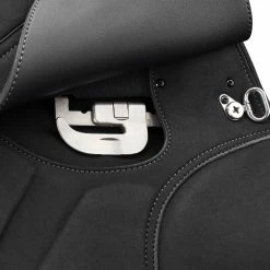 Wintec Isabell Dressage Saddle With HART -Farm House Tack Sales Shop W Isabell AdjustableStirrupBar Blk