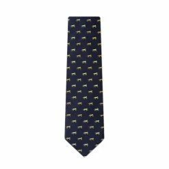 Wild Attire Inc. Hold Your Horses Navy Blue Silk Tie 5 Wild Attire Inc. Hold Your Horses Navy Blue Silk Tie -Farm House Tack Sales Shop Wild.Attire.Inc navy blue silk hold your horses AL301488 1