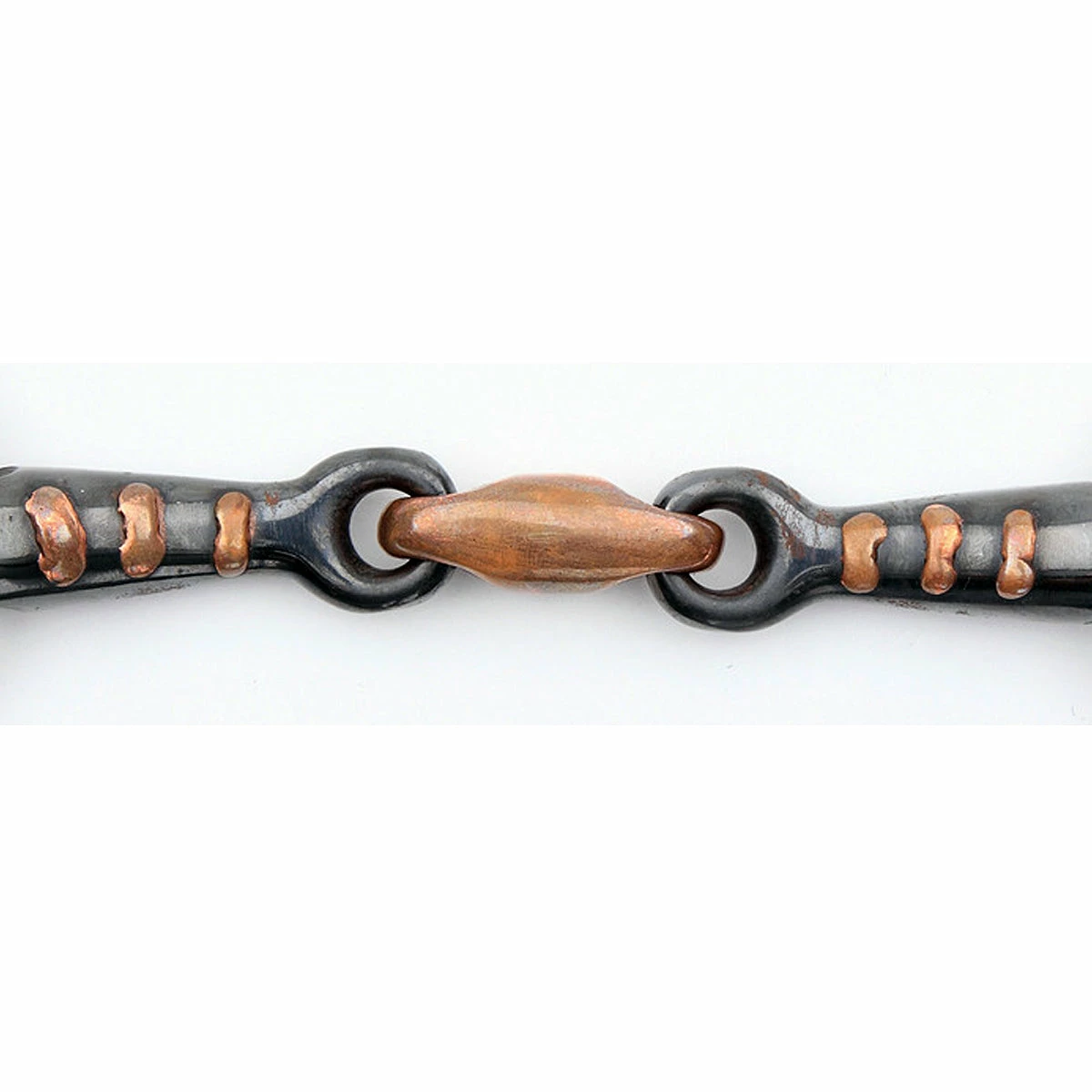 Shires Two Ring Sweet Iron Gag With Raised Ribs Bit 2 Shires Two Ring Sweet Iron Gag With Raised Ribs Bit - Image 2