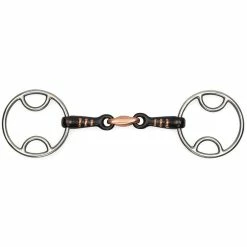 Shires Sweet Iron Bevel With Raised Ribs Bit