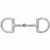 Toklat Stainless Steel Thin Snaffle Dee - 3 3/8" Rings