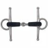 Toklat Soft Rubber Mouth Snaffle Full Cheek
