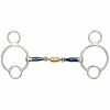 Shires Blue Sweet Iron Universal With Roller Link Bit