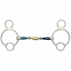 Shires Blue Sweet Iron Universal With Roller Link Bit
