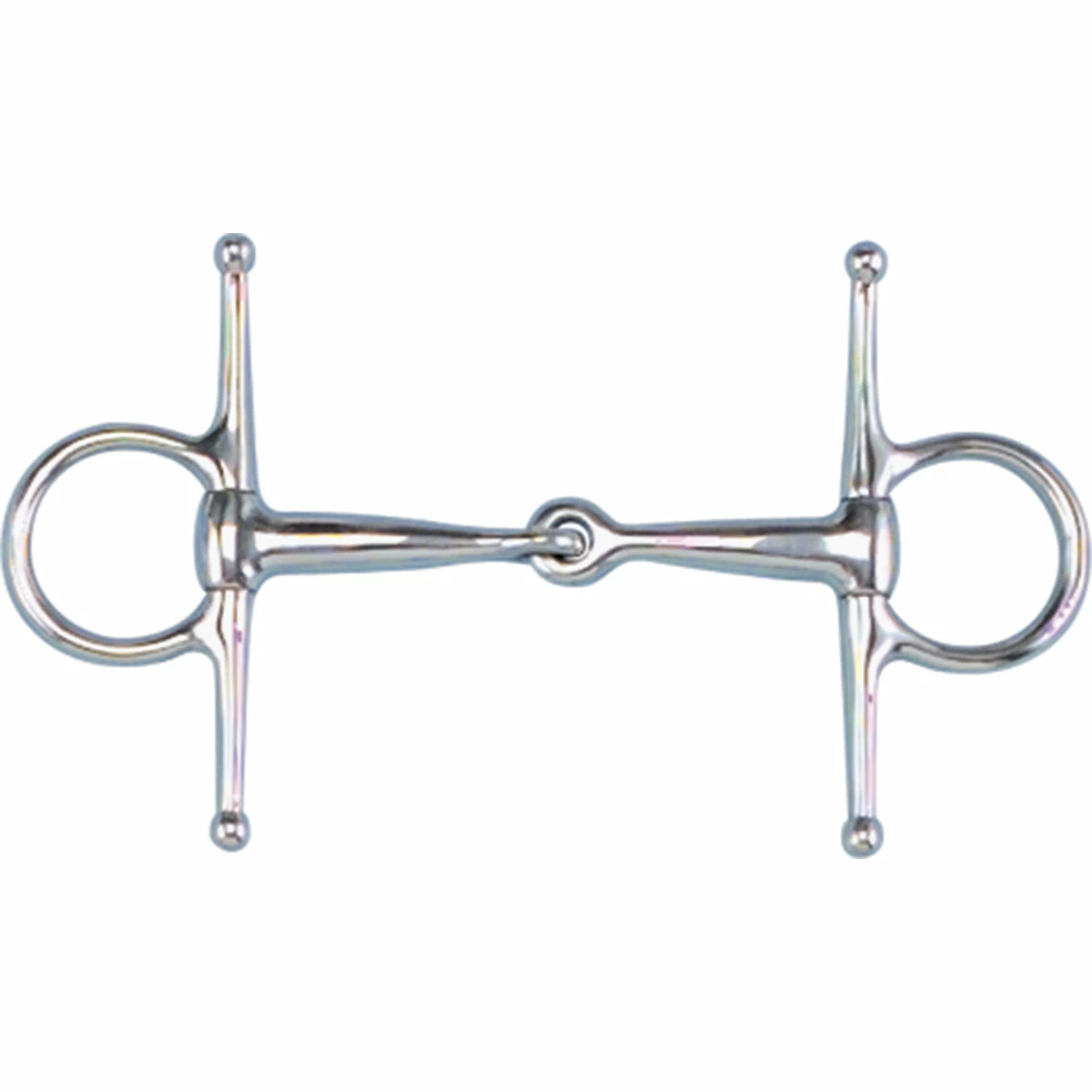Toklat Pony Stainless Steel Snaffle Full Cheek - 4 3/4" Cheek 1 Toklat Pony Stainless Steel Snaffle Full Cheek - 4 3/4" Cheek