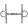 Toklat Full Cheek Copper Roller Snaffle Bit
