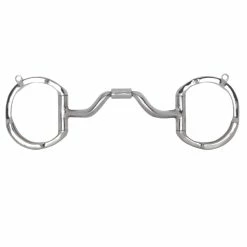 Toklat Myler Eggbutt With Hooks With Stainless Steel Ported Barrel Bit MB 33