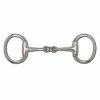 Toklat 16 Mm Stainless Steel French Link Snaffle Eggbutt Bit