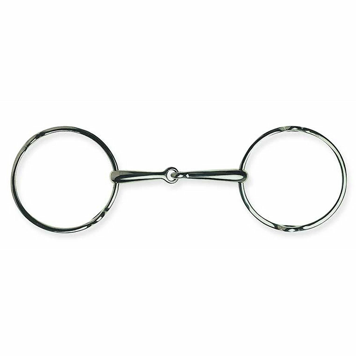 Metalab Single Joint Loose Ring Gag Bit 1 Metalab Single Joint Loose Ring Gag Bit