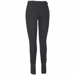 TuffRider Ladies Cotton Lowrise Pull-On Knee Patch Breeches -Farm House Tack Sales Shop black2 64458.1588621808.1280.1280