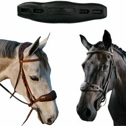 Acavallo Gel Nose Or Poll Guard -Farm House Tack Sales Shop black3 13798.1588788861.1280.1280