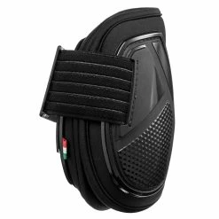 Acavallo Opera Hind Boot - Gel Lined With Elasticated Stud Fastening -Farm House Tack Sales Shop black5 16568.1587735365.1280.1280