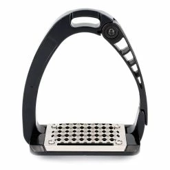 Acavallo Arena AluPro Stirrups 43 Acavallo Arena AluPro Stirrups -Farm House Tack Sales Shop black front 35915.1587666988.1280.1280