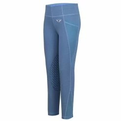 TuffRider Children's Minerva EquiCool Tights 42 TuffRider Children's Minerva EquiCool Tights -Farm House Tack Sales Shop blue 02701.1587157084.1280.1280