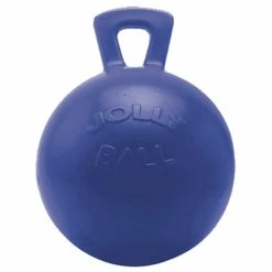 Jolly Ball With 10" Handle -Farm House Tack Sales Shop blueball 78085.1584456040.1280.1280