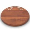 Arthur Court Horse Bit Wood Cheese Board