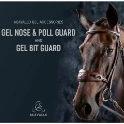 Acavallo Gel Nose Or Poll Guard -Farm House Tack Sales Shop brown6 08365.1588788862.1280.1280