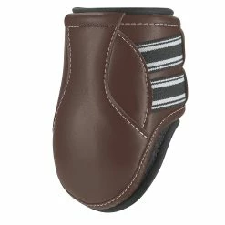 EquiFit D-Teq Hind Boot -Farm House Tack Sales Shop brown front 83827.1590082846.1280.1280