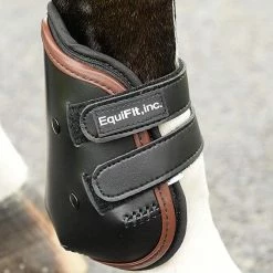 EquiFit AmpTeq Hind Boot -Farm House Tack Sales Shop brown trim2 49594.1590074383.1280.1280