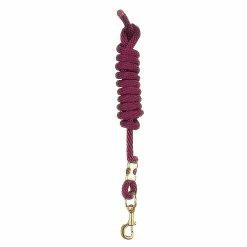 Perri's Nylon Lead With Snap -Farm House Tack Sales Shop burgundy 41839.1588264250.1280.1280