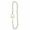 Catherine Canino Classic Equestrian Pearl Necklace