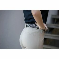 Penelope Pearl Belt -Farm House Tack Sales Shop ceinture pearl noir blanc 1