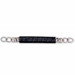 Metalab Single Curb Chain With Leather Cover