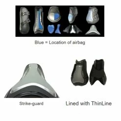ThinLine Flexible Filly Lightweight Breathable Air Shock Front Tendon Horse Boots -Farm House Tack Sales Shop filly.features 071277b5 6d0a 4037 8dd6 700bc747cea7