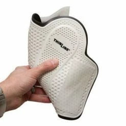 ThinLine Flexible Filly Closed Front Splint Boots -Farm House Tack Sales Shop flex.filly frnt.splint.boots white 3