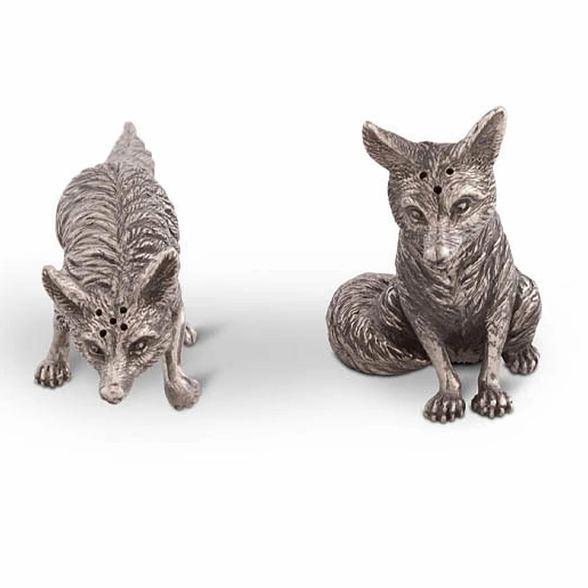 Arthur Court Equestrian Salt & Pepper Set - Fox 2 Arthur Court Equestrian Salt & Pepper Set - Fox - Image 2