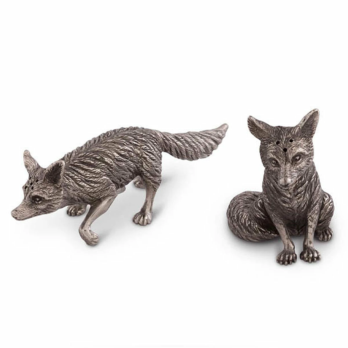 Arthur Court Equestrian Salt & Pepper Set - Fox 1 Arthur Court Equestrian Salt & Pepper Set - Fox