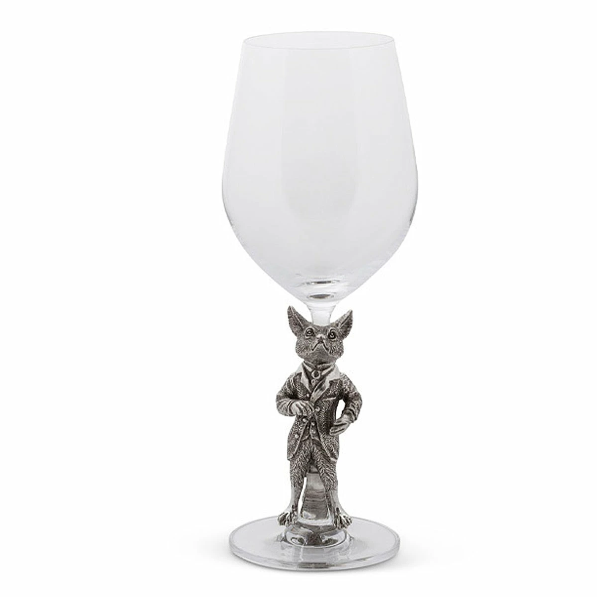 Arthur Court Equestrian Dressed Fox Wine Glass 1 Arthur Court Equestrian Dressed Fox Wine Glass