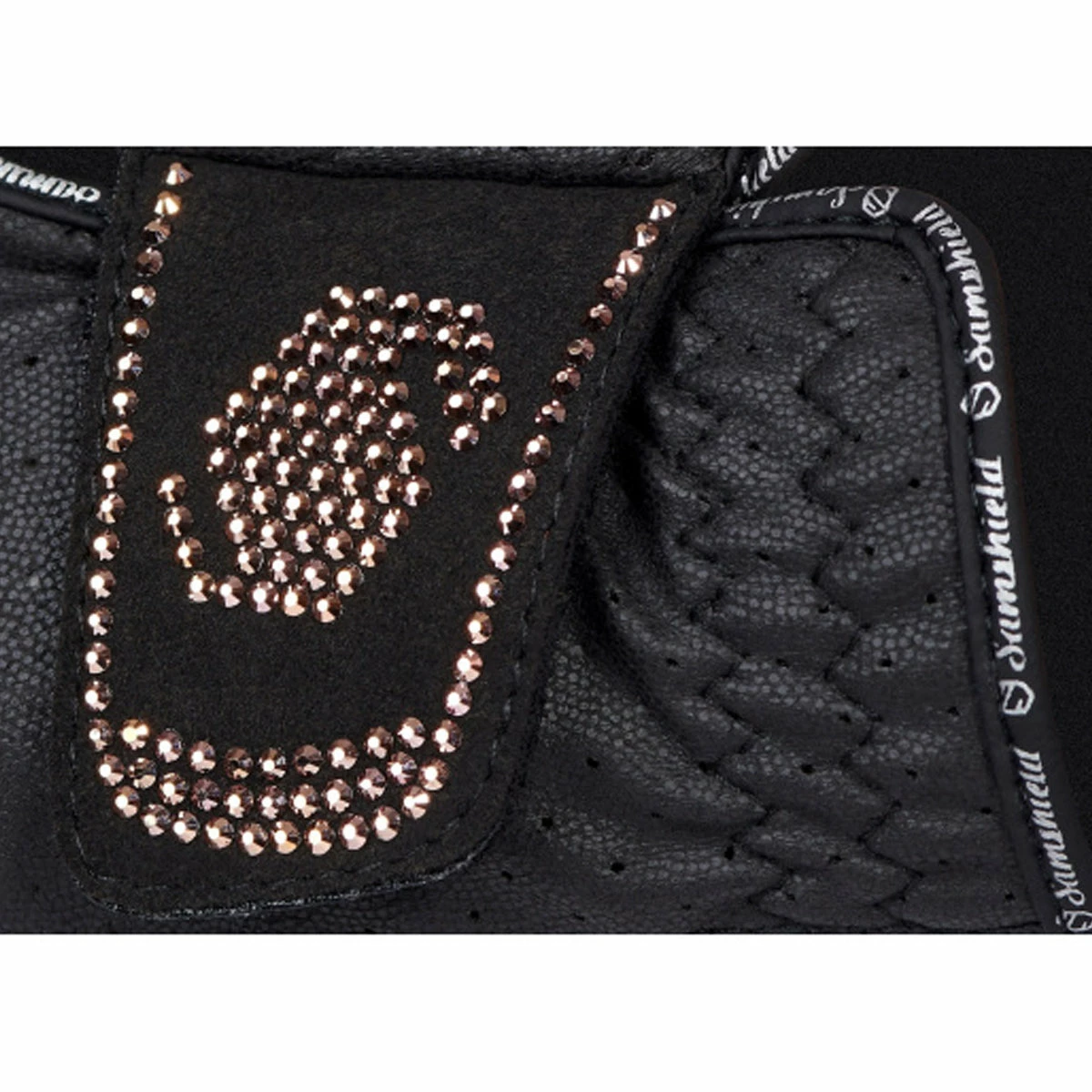 Samshield V Skin Swarovski Gloves- Rose Gold Crystals 6 Samshield V Skin Swarovski Gloves- Rose Gold Crystals - Image 6