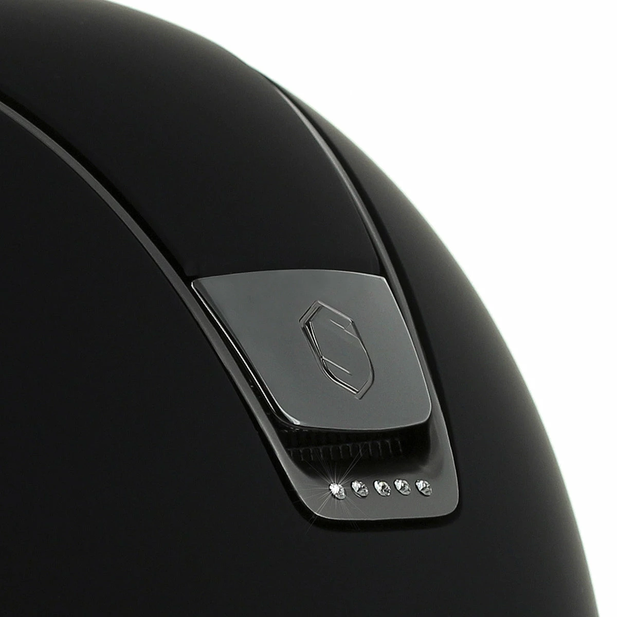 Samshield Miss Shield Black Shadowmatt 5 Crystal Helmet 2 Samshield Miss Shield Black Shadowmatt 5 Crystal Helmet - Image 2