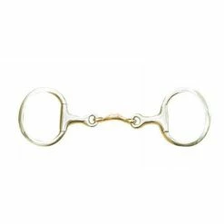 Centaur Stainless Steel Quarter Moon Eggbutt Bit