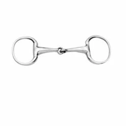 Korsteel Hollow Mouth Lightweight 23mm Eggbutt Snaffle Bit