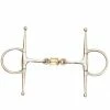 Centaur Stainless Steel Full Cheek Snaffle Bit With Copper Mouth