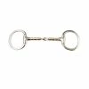 Korsteel Stainless Steel Copper And Steel Roller Mouth Eggbutt Snaffle Bit