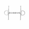 Korsteel Stainless Steel Waterford Full Cheek Snaffle Bit