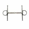 Korsteel Copper And Steel Roller Mouth Full Cheek Snaffle Bit