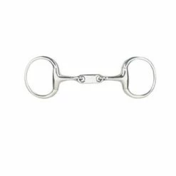 Korsteel Stainless Steel Dr Bristol Eggbutt Snaffle Bit