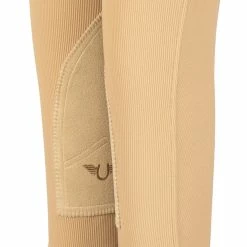 TuffRider Children's Ribb Knee Patch Breeches -Farm House Tack Sales Shop light tan5 81913.1588684593.1280.1280