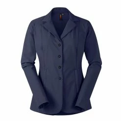 Kerrits Stretch Competitor Koat - 4 Snap -Farm House Tack Sales Shop navy 97235.1583529525.1280.1280