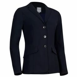 Samshield Women's Alix Show Jacket 10 Samshield Women's Alix Show Jacket -Farm House Tack Sales Shop navy front 18650.1590696556.1280.1280