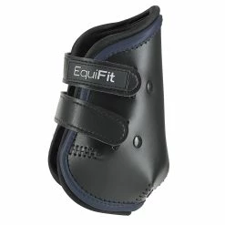EquiFit AmpTeq Hind Boot -Farm House Tack Sales Shop navy trim front 56233.1590074383.1280.1280