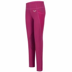 TuffRider Children's Minerva EquiCool Tights 61 TuffRider Children's Minerva EquiCool Tights -Farm House Tack Sales Shop plum 71341.1587157088.1280.1280