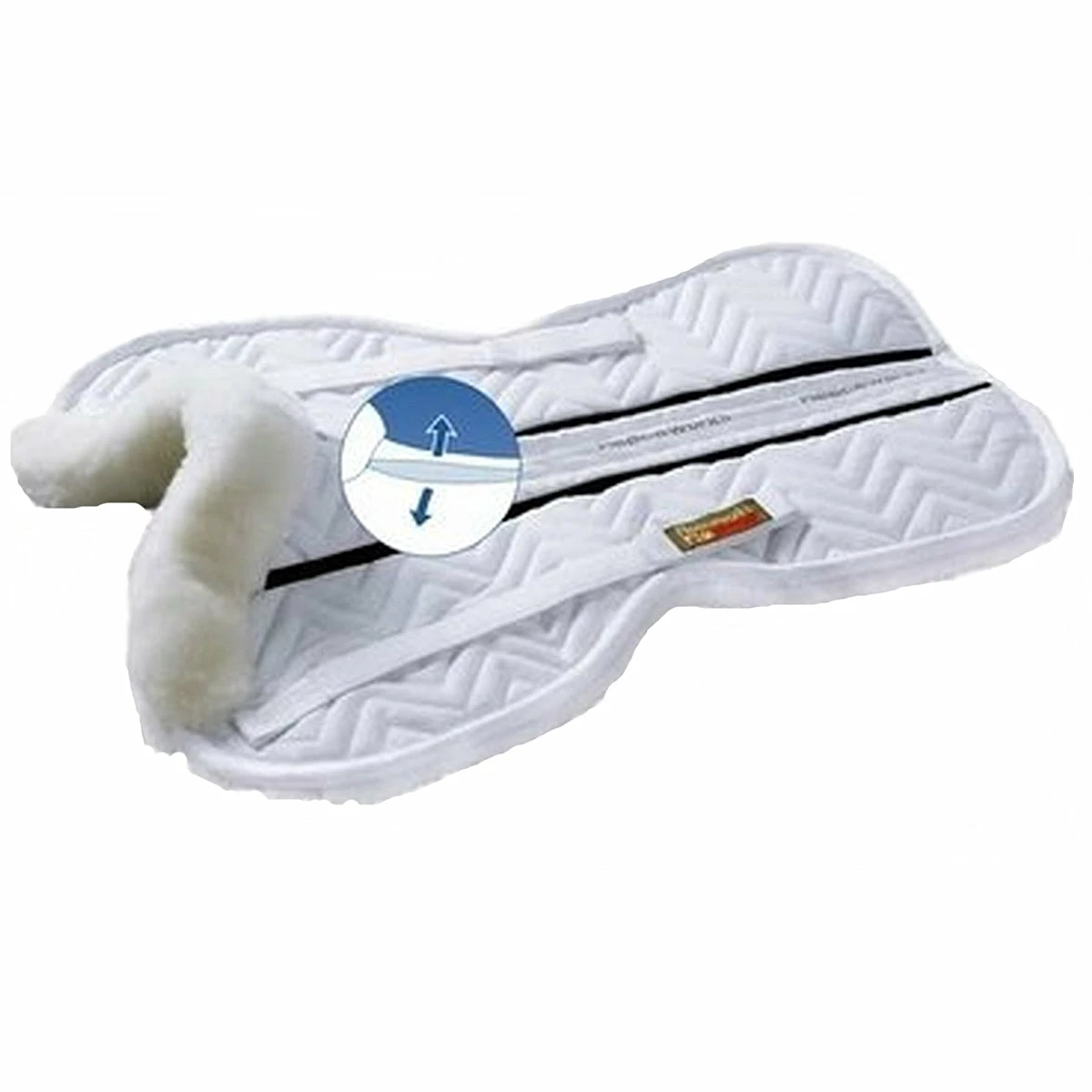 Fleeceworks FWXK Half Pad W/ Plain Edge 2 Fleeceworks FWXK Half Pad W/ Plain Edge - Image 2