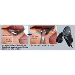 Hit Air Classic Saddle Attachments For Airvest -Farm House Tack Sales Shop saddlestrap2